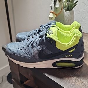 Nike Air Max Gray with Neon Accents